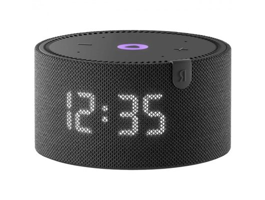 Умная колонка ЯНДЕКС НОВАЯ СТАНЦИЯ МИНИ (C ЧАСАМИ) ЧЕРНАЯ (YNDX-00020K)